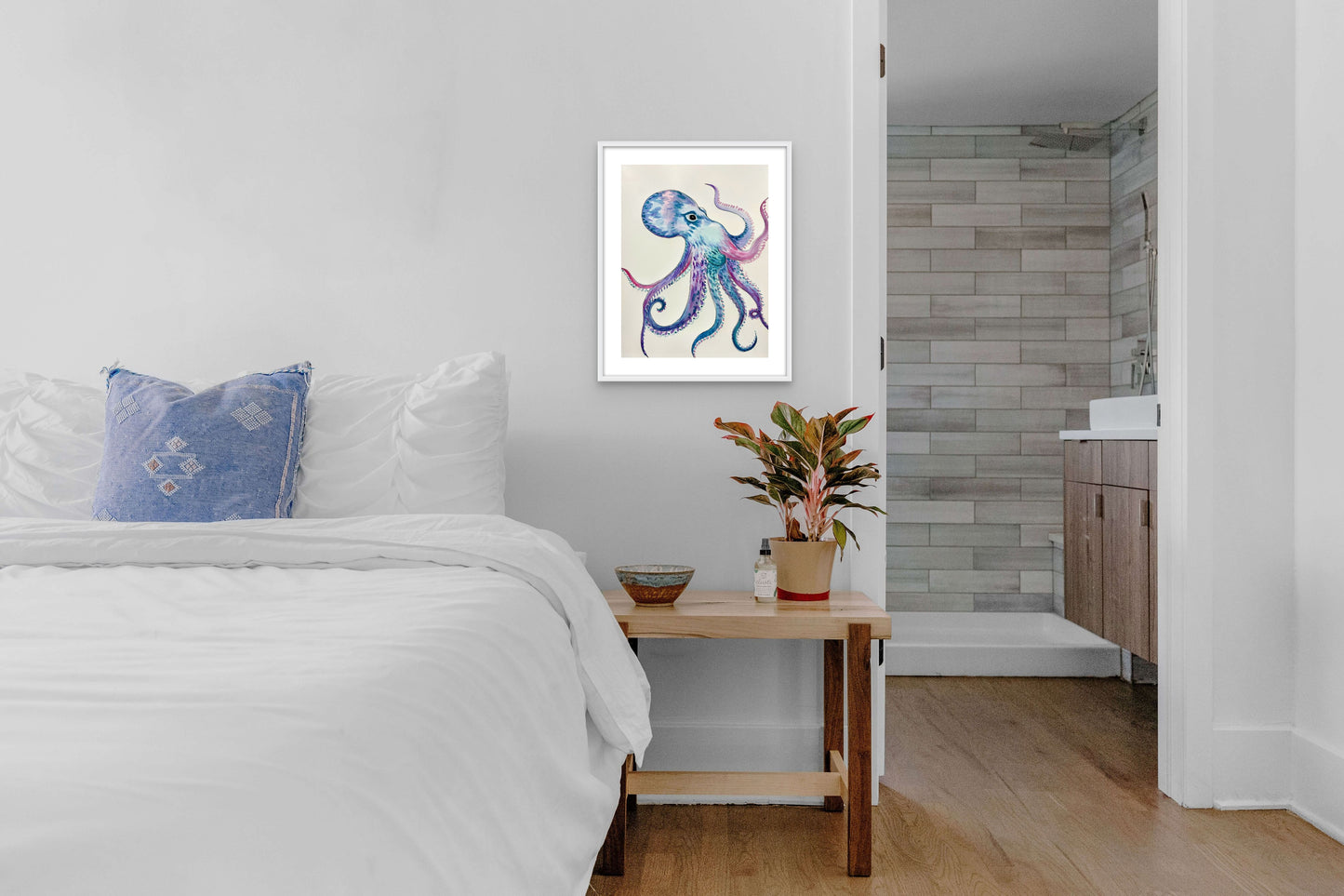 Watercolor Octopus