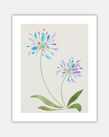 Watercolor Wildflowers