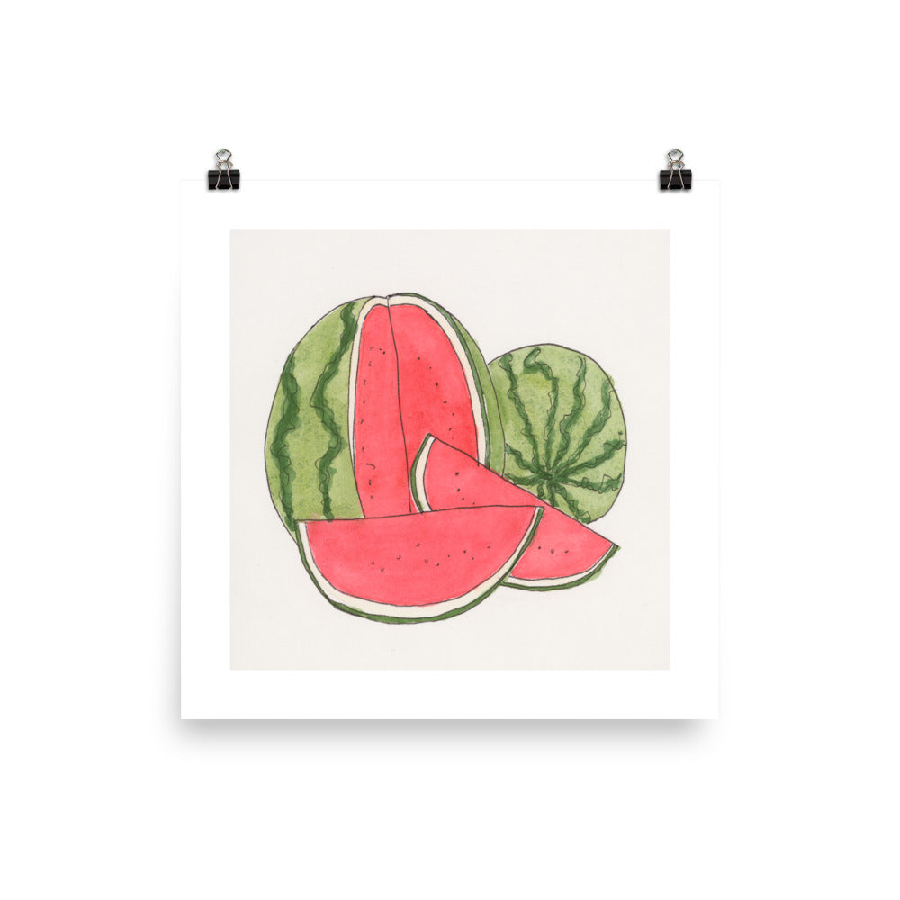 Pen & Ink Watermelon