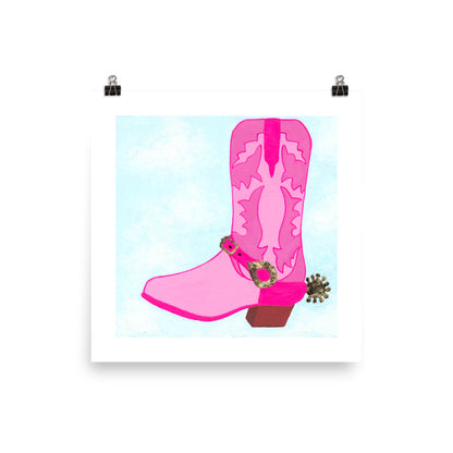 Baby Pink Cowgirl Boot